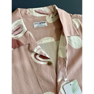 New Eighth Avenue Floral Men's Shirt Size Medium Aloha Tropical